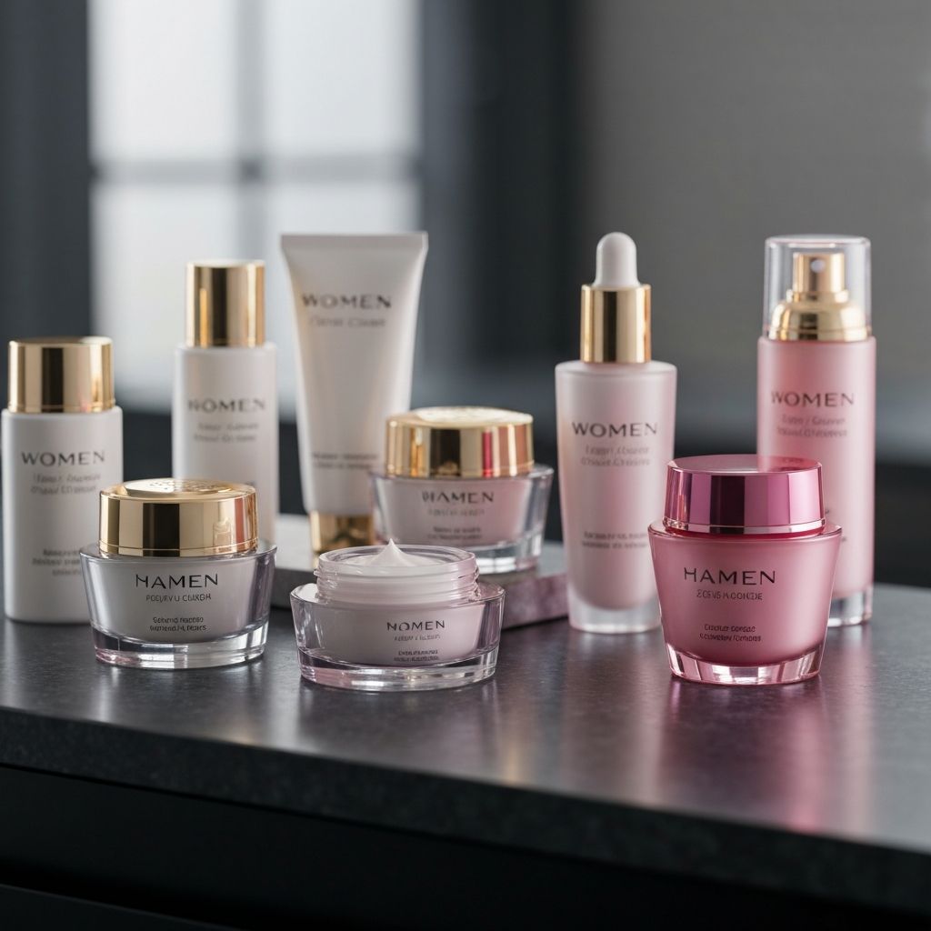 Women's skincare collection